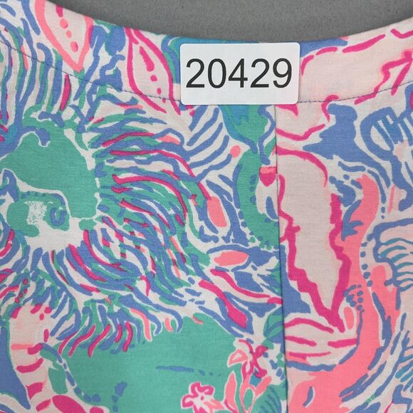 Lilly Pulitzer Dress Womens Medium Sophiletta UPF 50+  Blue Peri Resort Preppy - Picture 15 of 15